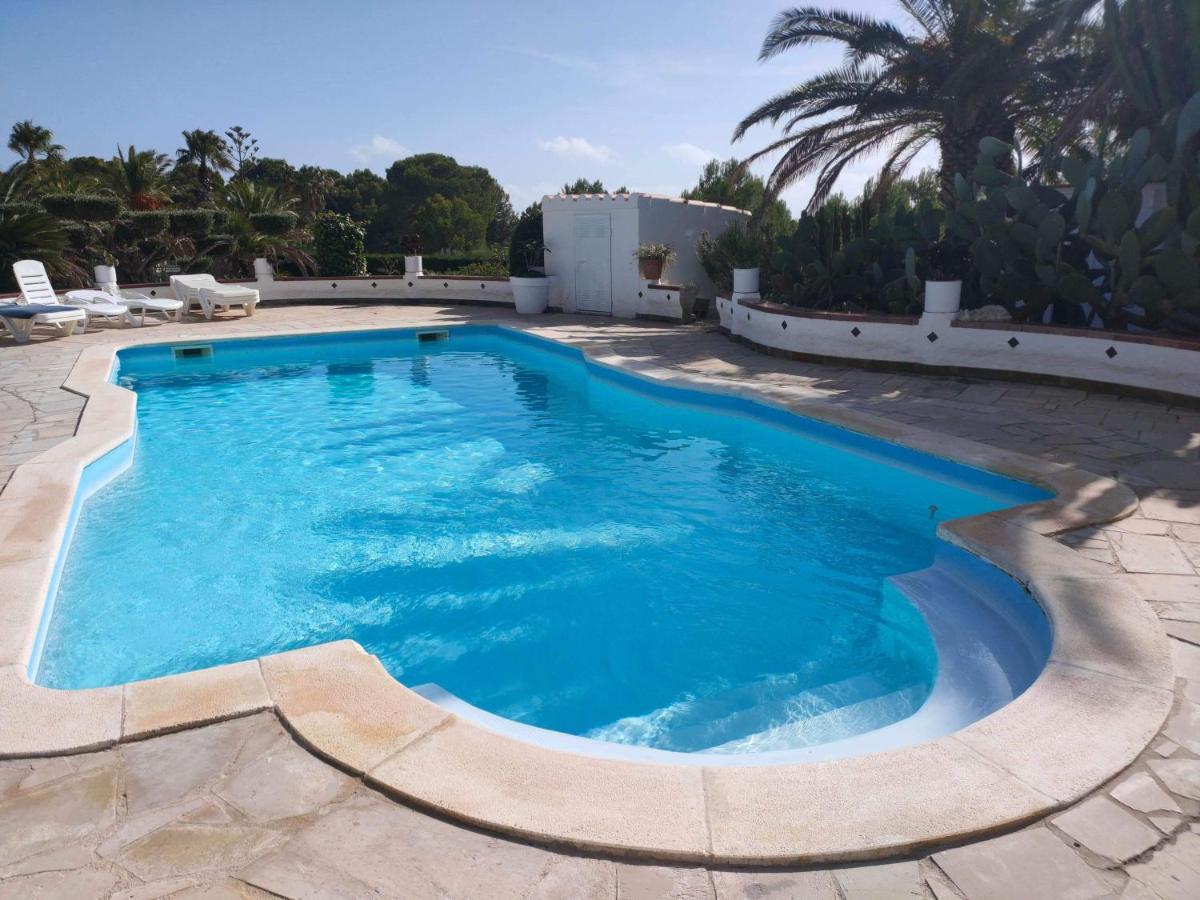 La Villa Romantica Residence De Vacances Les Tres Cales Espagne Eksteriør billede