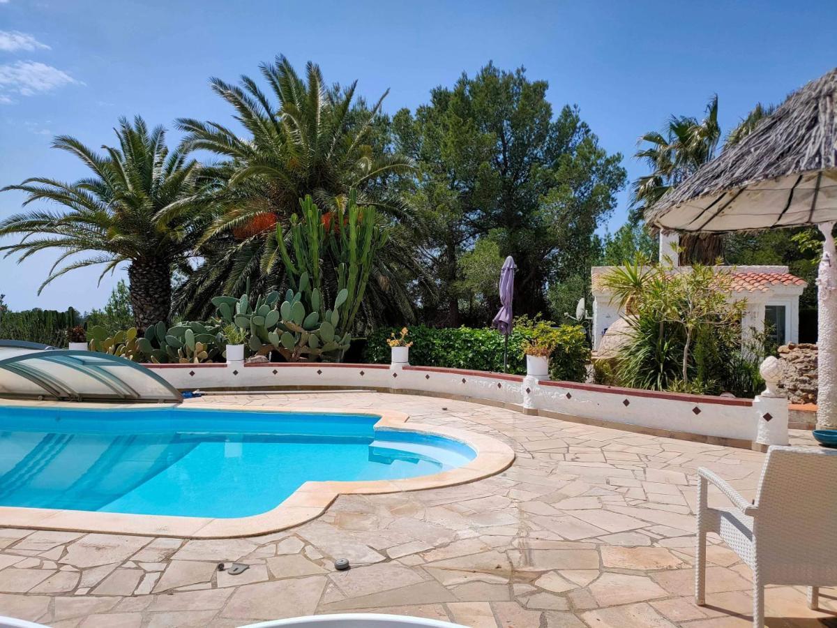 La Villa Romantica Residence De Vacances Les Tres Cales Espagne Eksteriør billede