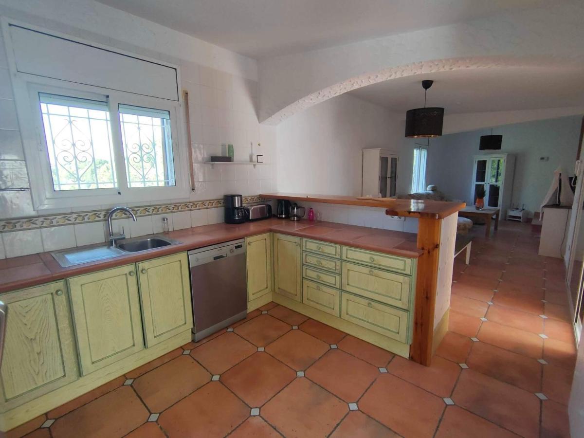 La Villa Romantica Residence De Vacances Les Tres Cales Espagne Eksteriør billede