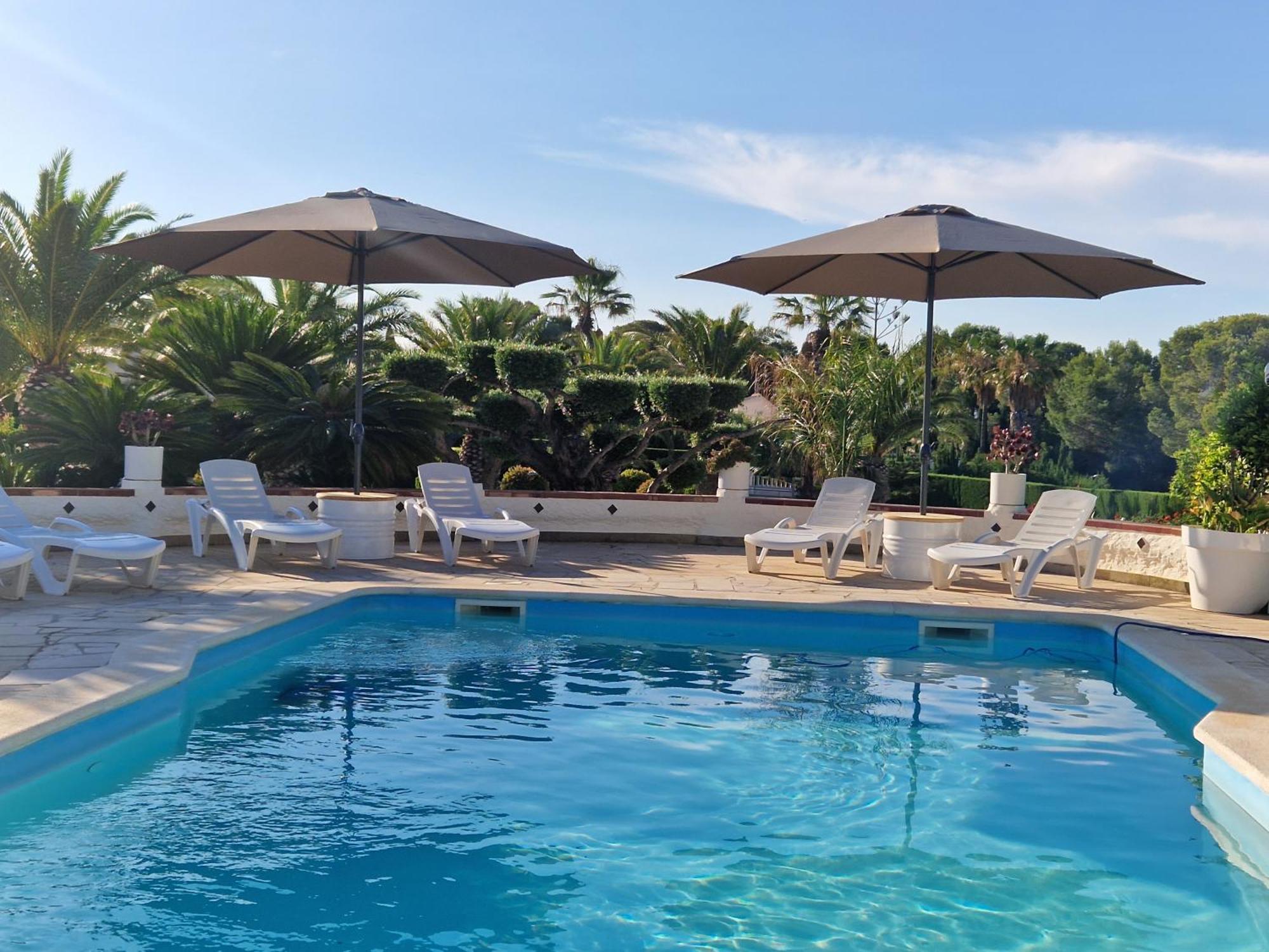 La Villa Romantica Residence De Vacances Les Tres Cales Espagne Eksteriør billede