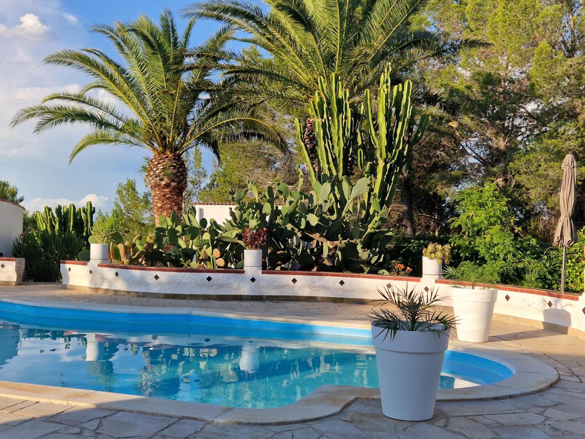 La Villa Romantica Residence De Vacances Les Tres Cales Espagne Eksteriør billede